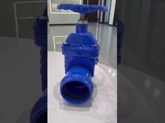 Socket Ended Non-rising Stem Resilient Soft Seat Gate Valve With PN10/16 Pressure Rating
