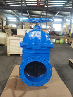 Industrial Resilient Wedge Gate Valve Din 3352 F4 Handwheel