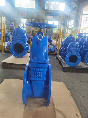 Industrial Resilient Wedge Gate Valve Din 3352 F4 Handwheel