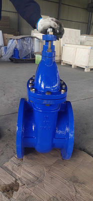 Industrial DIN3352 Metal Seat Gate Valve In Pipeline Hard Sealing