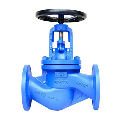 Flanged Ductile Iron Globe Valve With ISO 5208 Test Standard