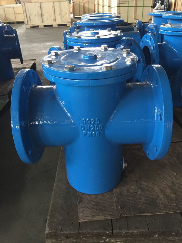 Flanged Basket Strainer Valve For Steam Oil Irrigation Customized